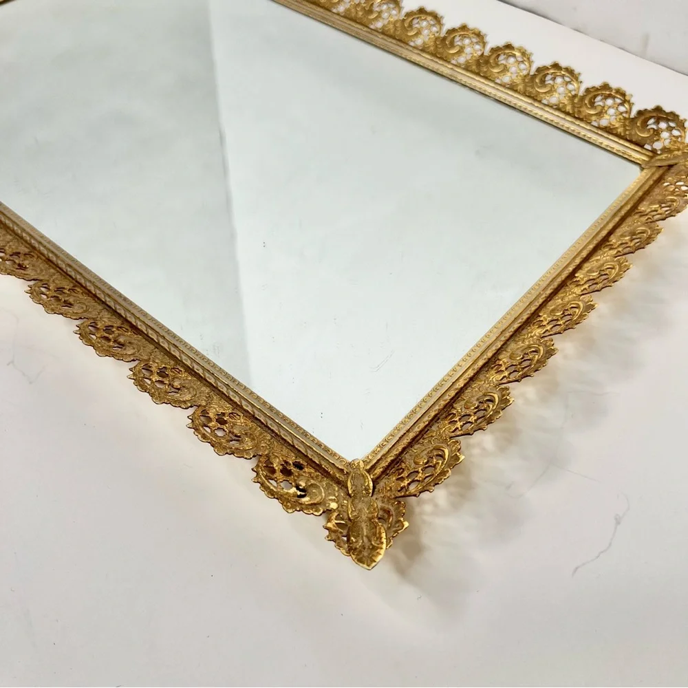 Vintage ornate gold
